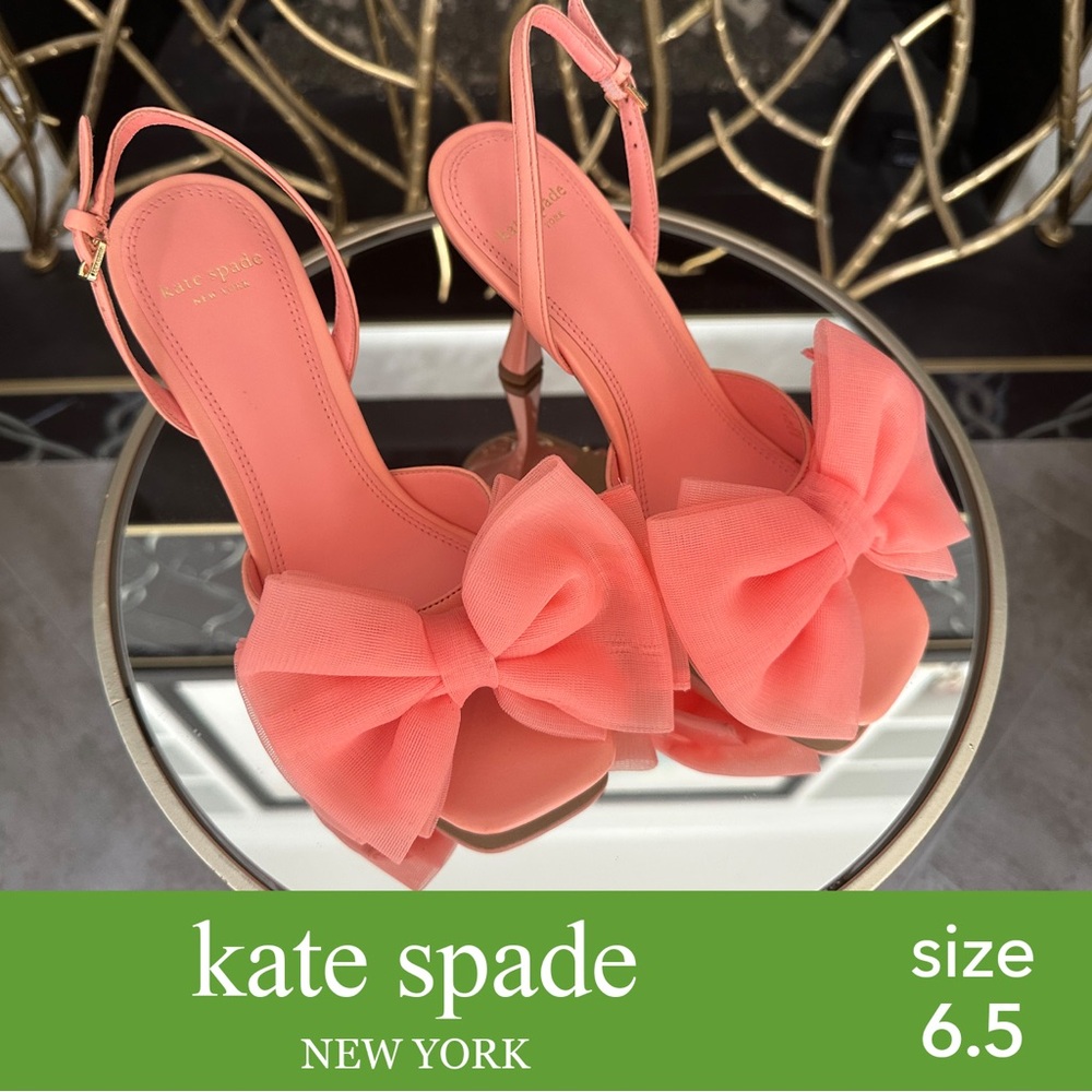 Kate Spade Beau Slingback Sandals – Setting Sun (NIB)